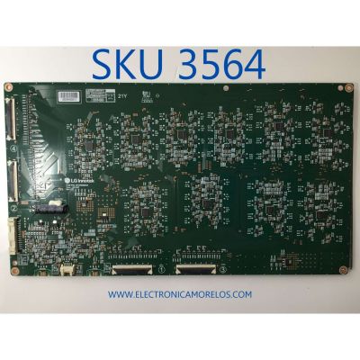 LED DIVER PARA TV LG NUMERO DE PARTE EBR32281701 / 3PCR02845A / 86N99 / LDWZE06B1A0228(1.0) / PANEL NC860DZD-ABKH1 / 86QNED99UPA